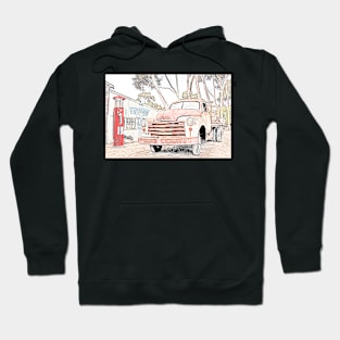 Old Truck at the Garage Hoodie